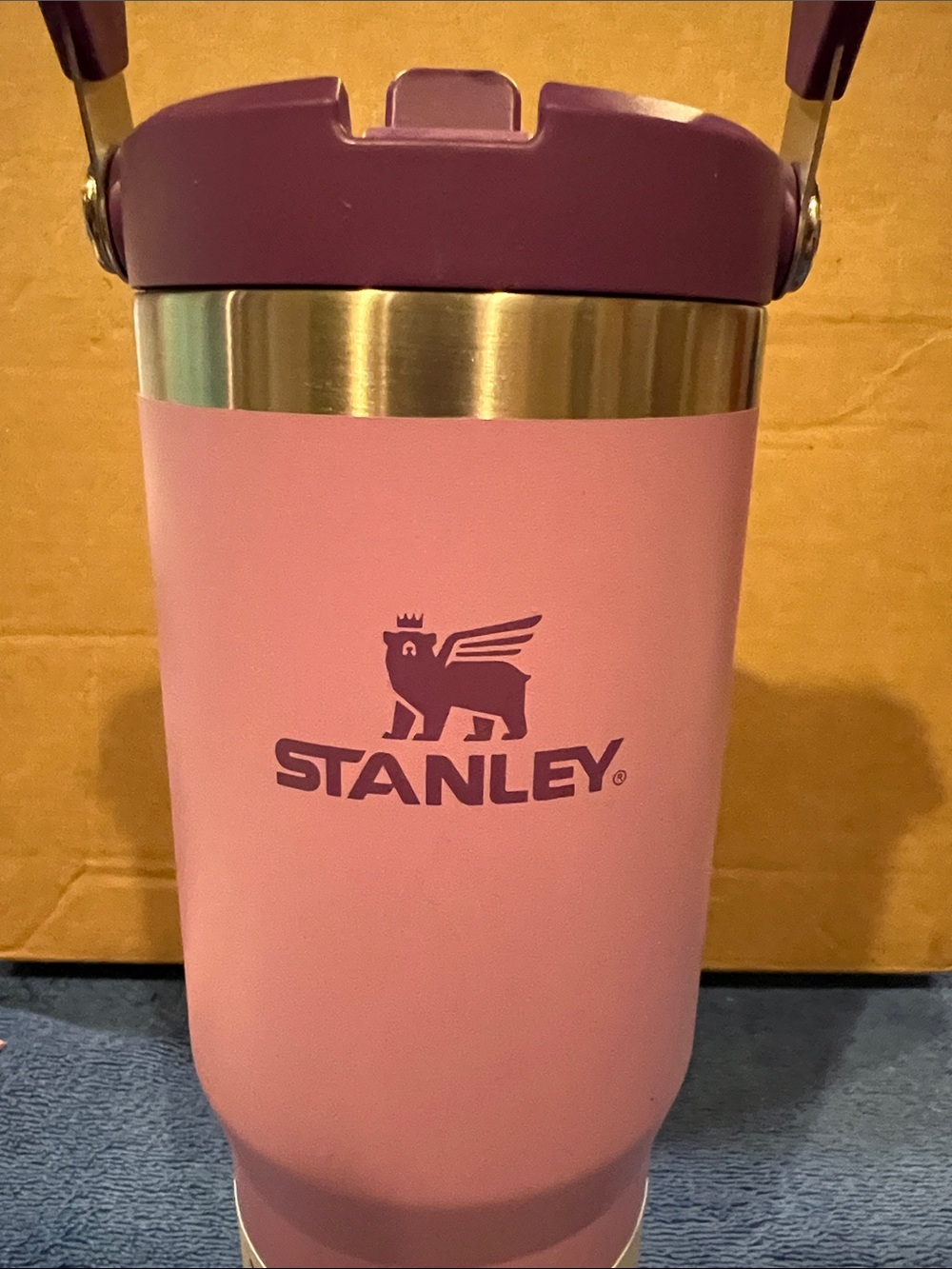 Stanley Pink and Plum Flip Straw Tumbler - Picture 2 of 7